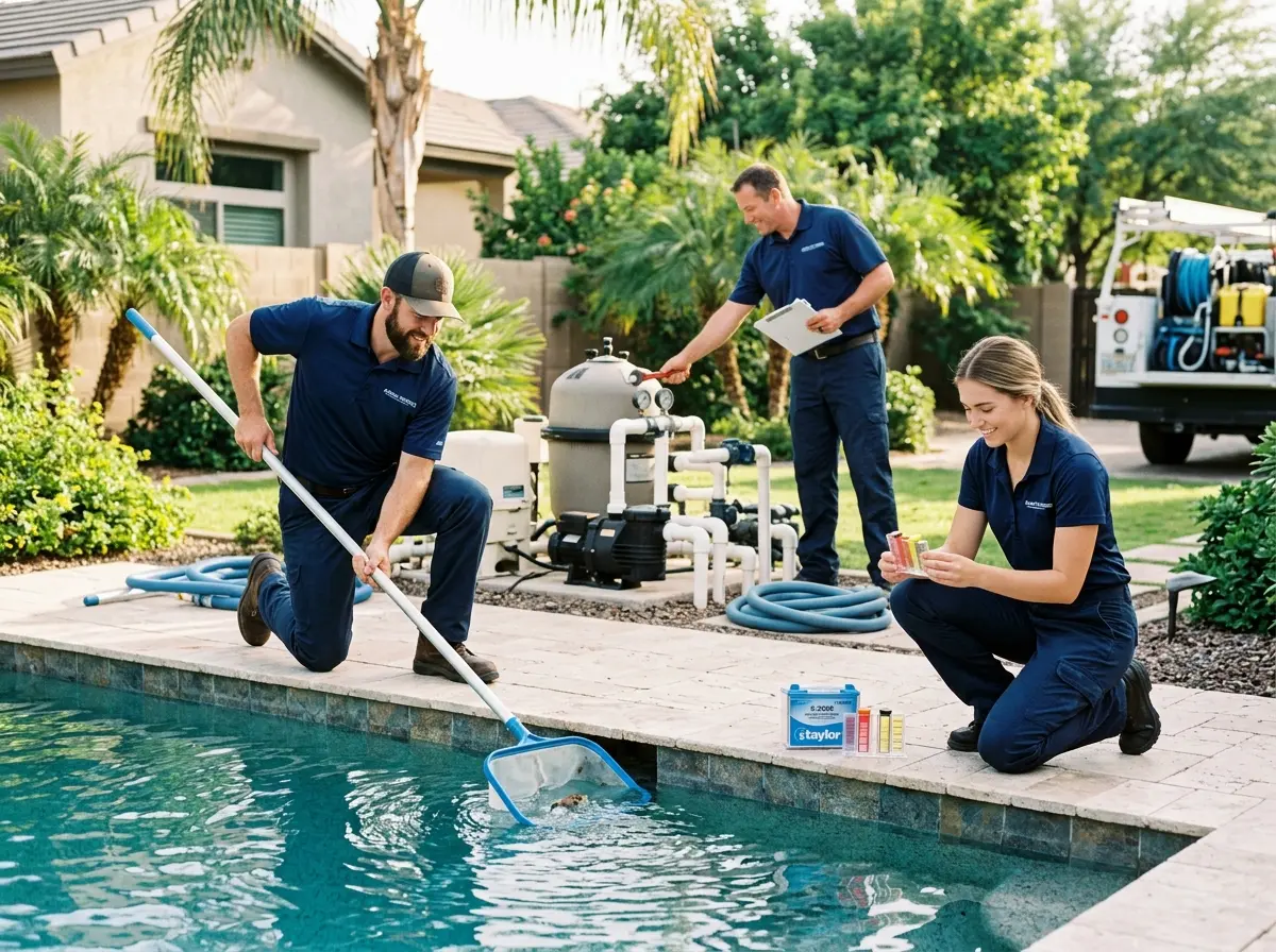 Onyx Pool Service team